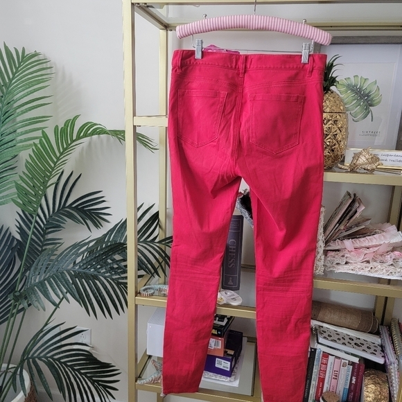 COPY - Loft Red Skinny Legging Women's Size 29T (Size 8 Tall) - Picture 5 of 8